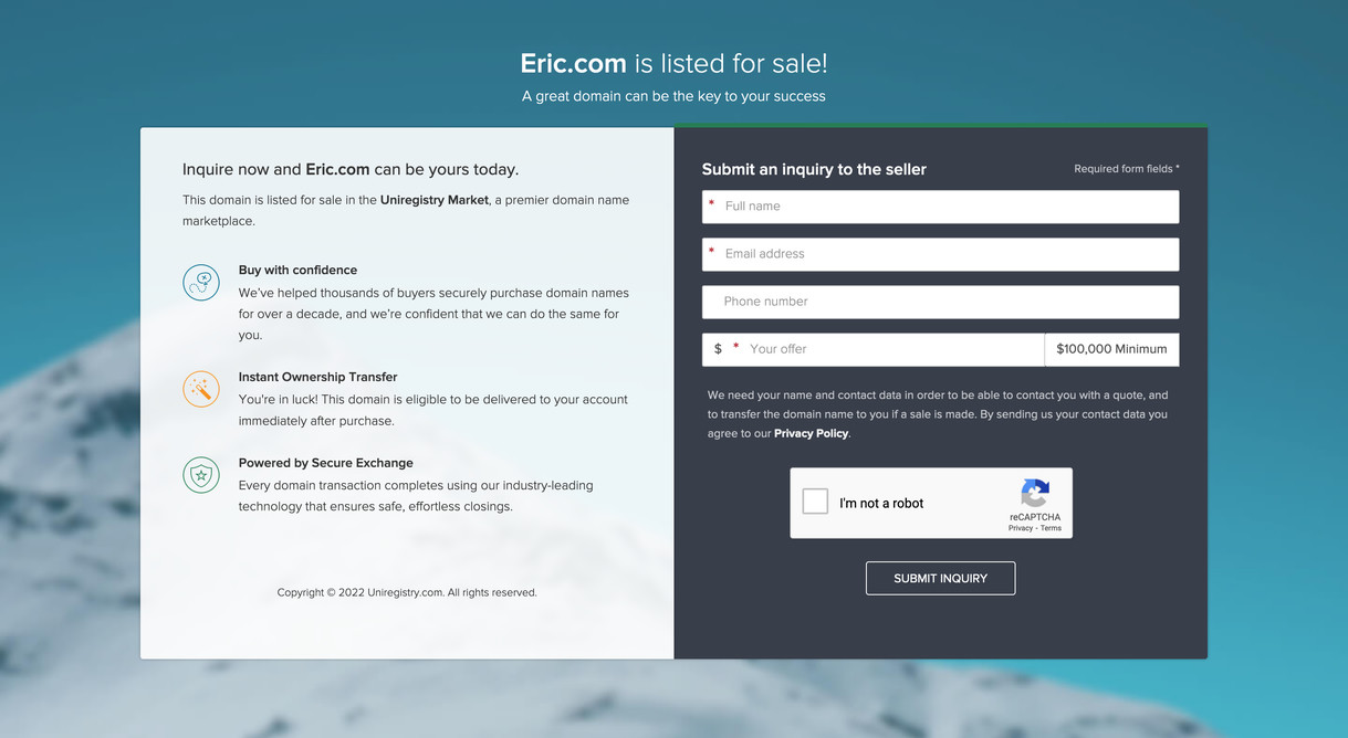 eric.com
today
