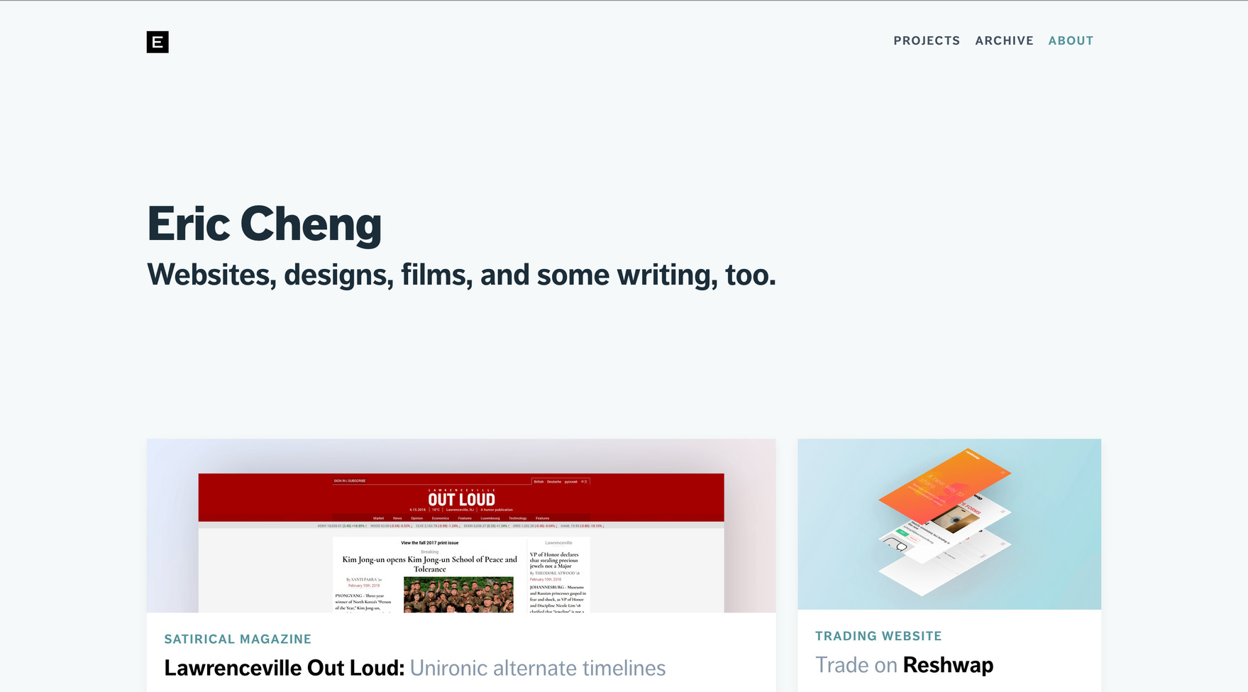 First generation chengeric.com